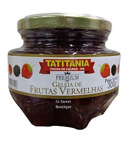 Geleia De Frutas Vermelhas 300g - Tatitania
