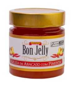 Geleia De Abacaxi Com Pimenta 300g - Tatitania