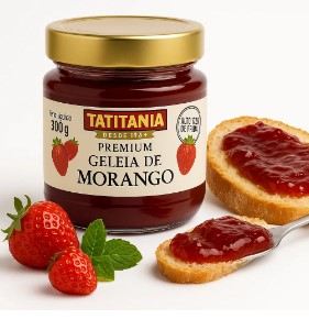 Geleia De Morango 300g - Tatitania