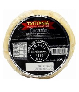Cocada Cremosa Tablete 200g - Tatitania