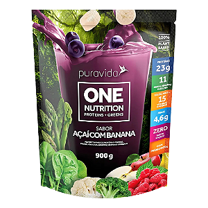 One Nutrition Acai Com Banana 900g - Puravida