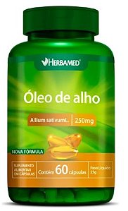 Oleo De Alho 60caps - Herbamed