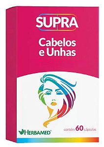 Polivitaminico Supra Cabelos E Unhas 60caps - Herbamed