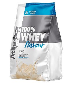 100% Whey Flavour Baunilha Refil 900g - Atlhetica