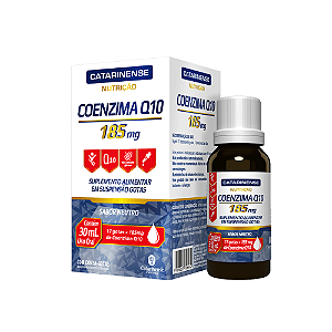 Coenzima Q10 185mg 30ml - Catarinense