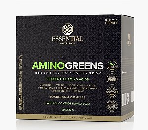Amino Greens 240g/30saches Caixa Fechada - Essential