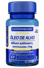 Oleo Alho Desodorizado 60caps Catarinense