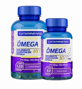Omega 3 1000mg 120 Caps - Catarinense