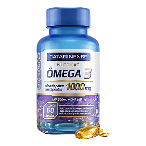 Omega 3 1000mg 60 Caps - Catarinense