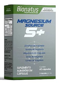 Magnesium Source 5+ 60caps - Bionatus