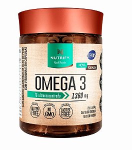 Omega 3 Ultra Concentrado 60 Caps - Nutrify
