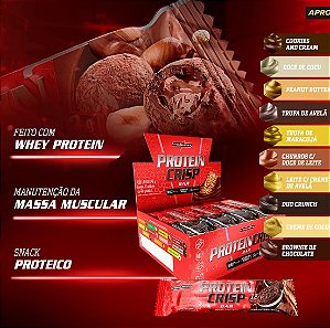 Protein Crisp Cookies And Cream - Integral Med