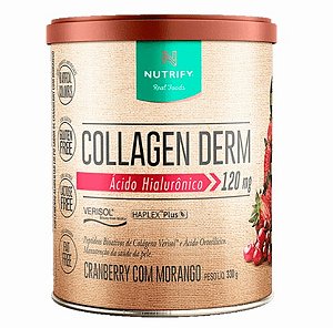 Collagen Derm Cranberry C Morango 330g - Nutrify