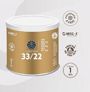 Lin Fish 33/22 60caps - Vital Atman