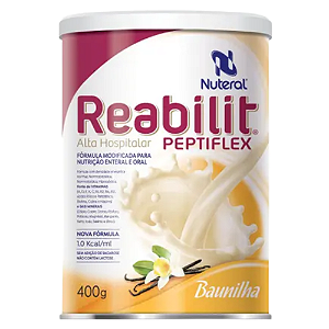 Reabilit Peptiflex Sabor Baunilha 400g - Nuteral