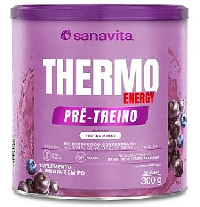 Thermo Energy Frutas Roxas 300g - Sanavita
