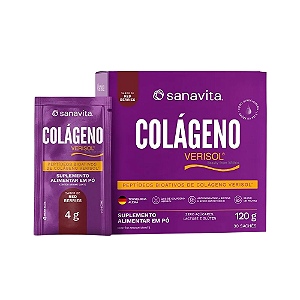 Colageno Verisol Red Berries 30 Saches - Sanavita