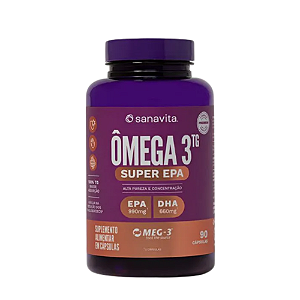 Omega 3 Super Epa 90 Caps - Sanavita