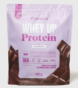 Whey Up 3w Chocobelga Pouch 900g - Sanavita