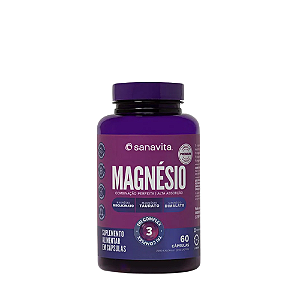 Magnesio Tri Complex 60 Caps - Sanavita
