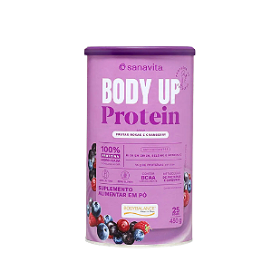 Body Up Protein Frutas Roxas 450g - Sanavita