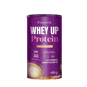 Whey Up 3w Cappuccino 400g - Sanavita
