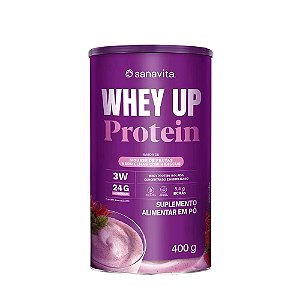 Whey 3w Frutas Vermelhas 400g - Sanavita