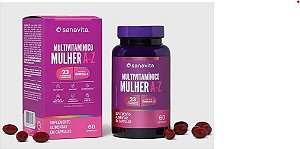 Multivitaminico Mulher A-z 60caps - Sanavita