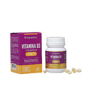 Vitamina D 60caps - Sanavita