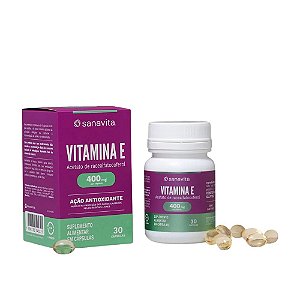 Vitamina E 30caps  - Sanavita