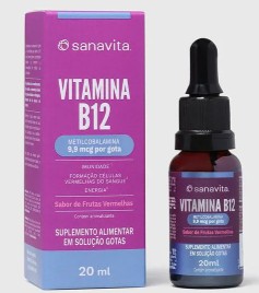 Vitamina B12 20ml - Sanavita