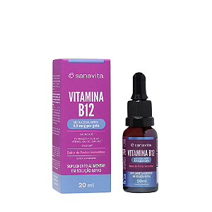 Vitamina B12 20ml - Sanavita