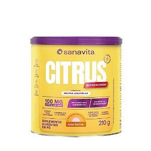 Citrus Frutas Amarelas 210g - Sanavita