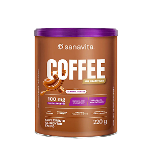 Coffee Caramel Toffee 220g - Sanavita