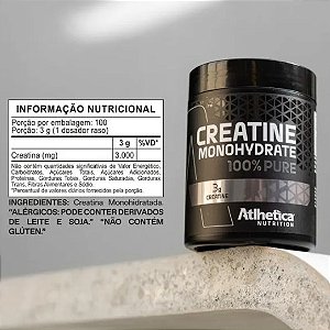 Creatine 100% Pure 300g - Atlhetica