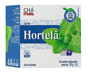 Hortela 10 Saches - Cha Mais
