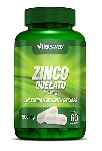 Zinco 60cps 500mg - Herbamed