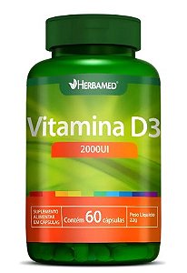 Vitamina D 60caps - Herbamed