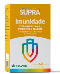 Supra Imunidade Polivitaminico 60caps - Herbamed