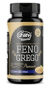 Feno Grego Premium 60 Caps - Unilife