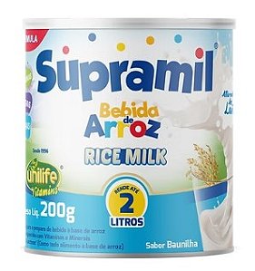 Bebida De Arroz Kids Baunilha 200gr - Unilife