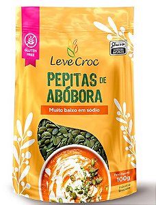 Pepitas De Abobora S/casca 100g - Leve Crock