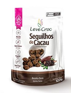 Sequilhos De Cacau 120g - Leve Crock