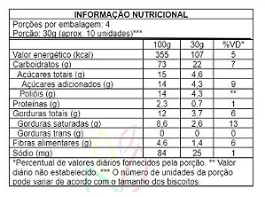 Sequilhos De Cacau 120g - Leve Crock