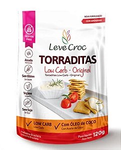Torraditas Low Carb Original 120g - Leve Croc