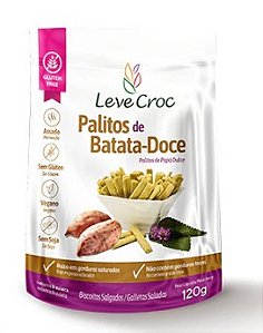 Palitos De Batata Doce 120g - Leve Croc
