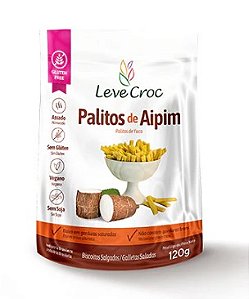 Palitos De Aipim 120g - Leve Croc