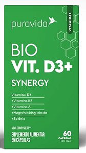 Vitamina D3 Synergy 60 Caps - Puravida