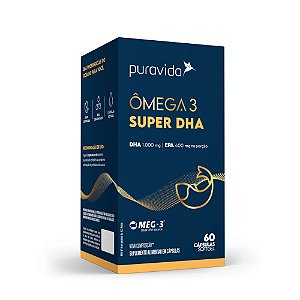Omega 3 Super Dha 60 Caps - Puravida