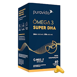 Omega 3 Super Dha 60 Caps - Puravida